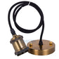 2022 Hot Selling Lamp Base E27 Vintage Retro Lamp Holder Pendant Bulb Light Screw Socket 6 Colors