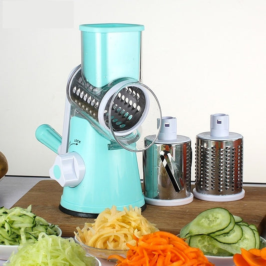 Manual Rotary Cheese Grater for Vegetable Cutter Potato Slicer Mandoline Multifunctional Vegetable Chopper Kitchen Accessories